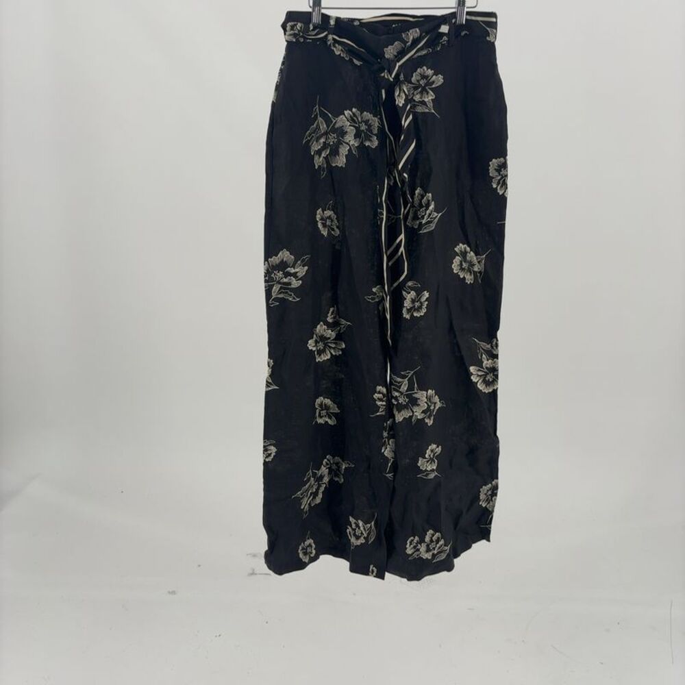 ZIMMERMANN Wide Leg Pant In Black